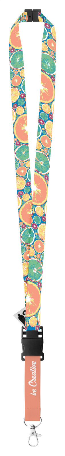 Subyard USB Safe RPET. lanyard personalizzabile - AP718980_8GB