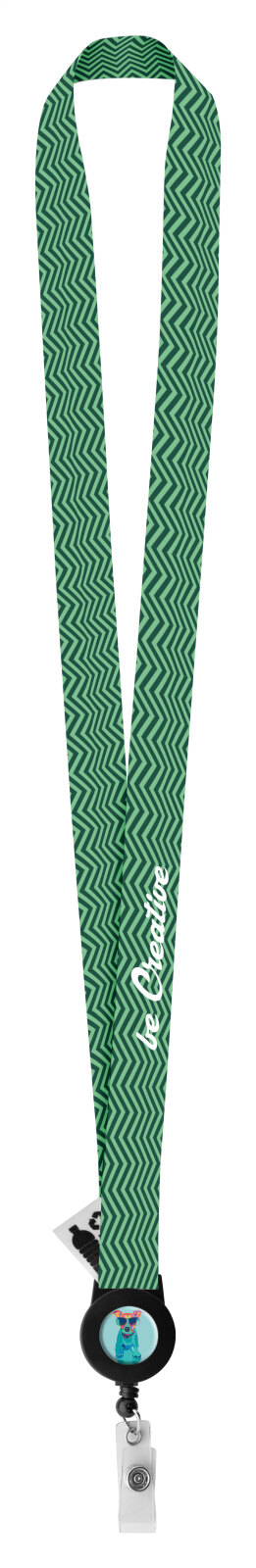 Subyard YoYo A RPET. lanyard stampa sublimazione - AP718973