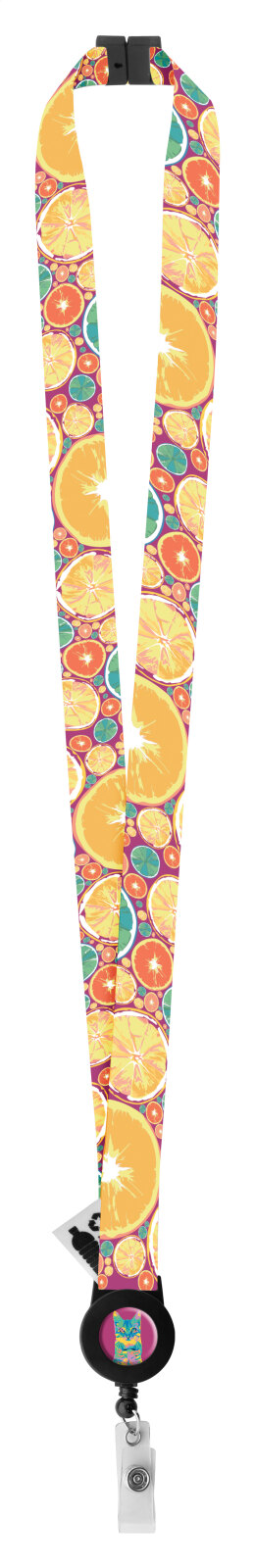 Subyard YoYo A Safe RPET. lanyard stampa sublimazione - AP718974