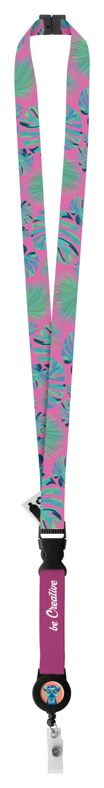 Subyard YoYo B Safe RPET. lanyard stampa sublimazione - AP718976