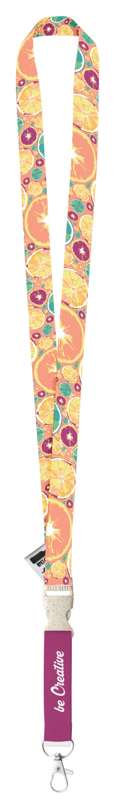 Subyard C Eco. lanyard personalizzabile con stampa in sublimazione - AP718516