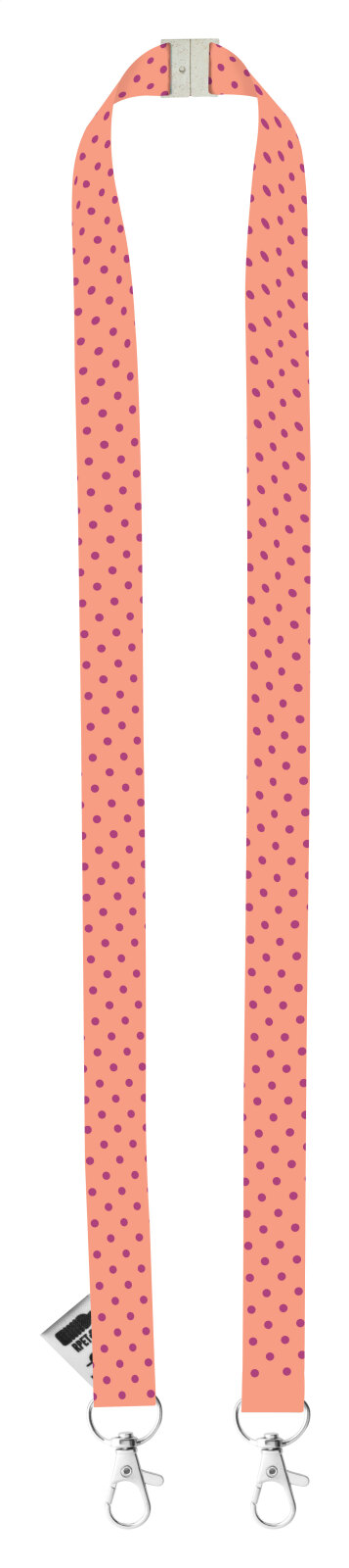 Subyard Double Safe Eco. lanyard personalizzabile con stampa in sublimazione - AP718520