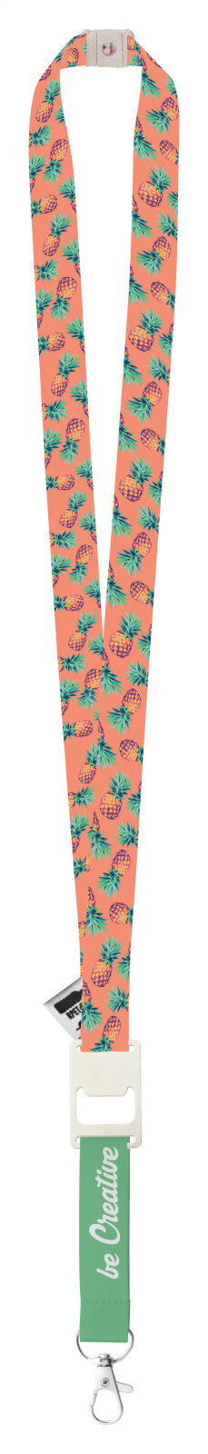 Subyard Drink Safe Eco. lanyard personalizzabile con stampa in sublimazione - AP718525