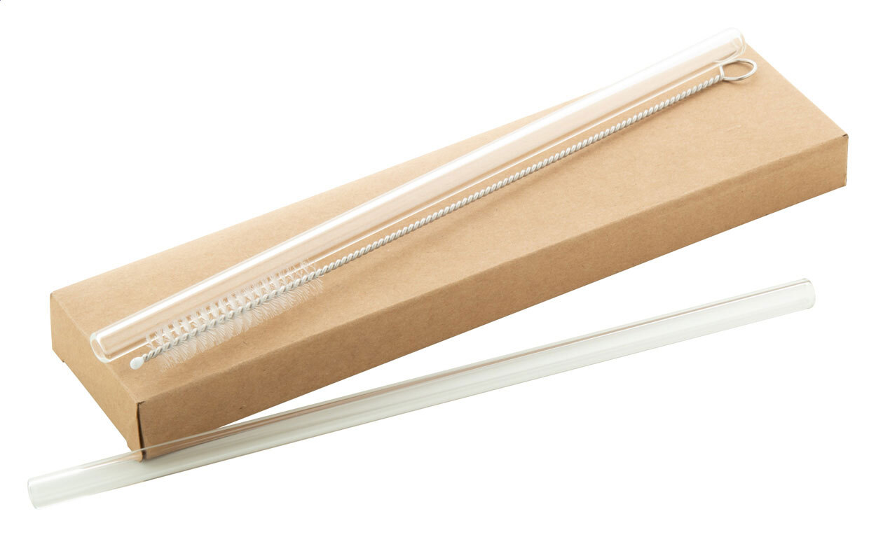 GlasSip. set cannucce in vetro - AP800435