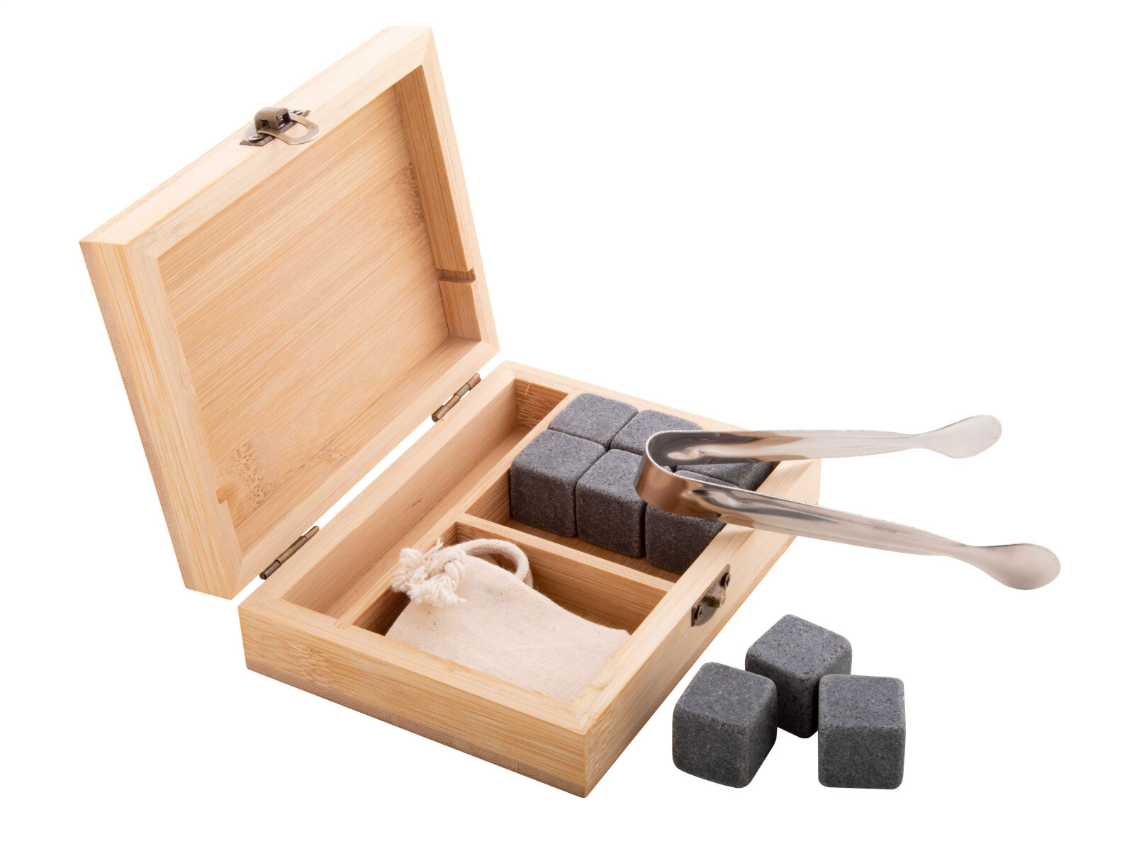 Bourbon. Set di cubetti ghiaccio in pietra - AP808037