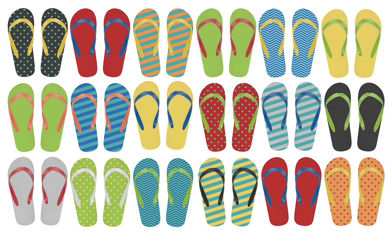 CreaPlaya. ciabatta infradito personalizzabile - AP809533