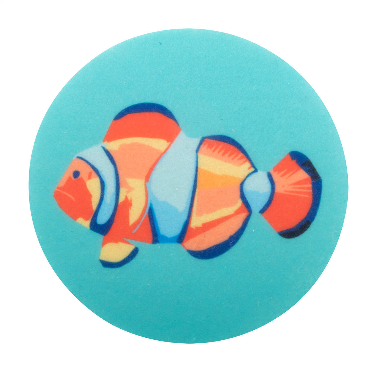 CreaFelt Drink. Sottobicchiere in feltro RPET, rotondo - AP716505