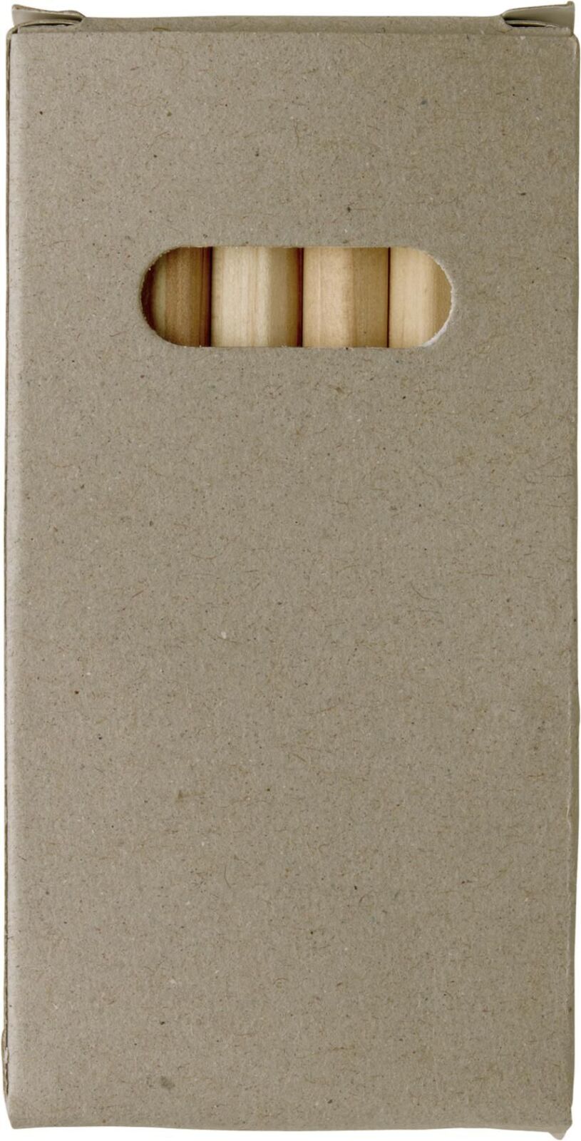 Set 6 matite in legno corte colorate Gigi