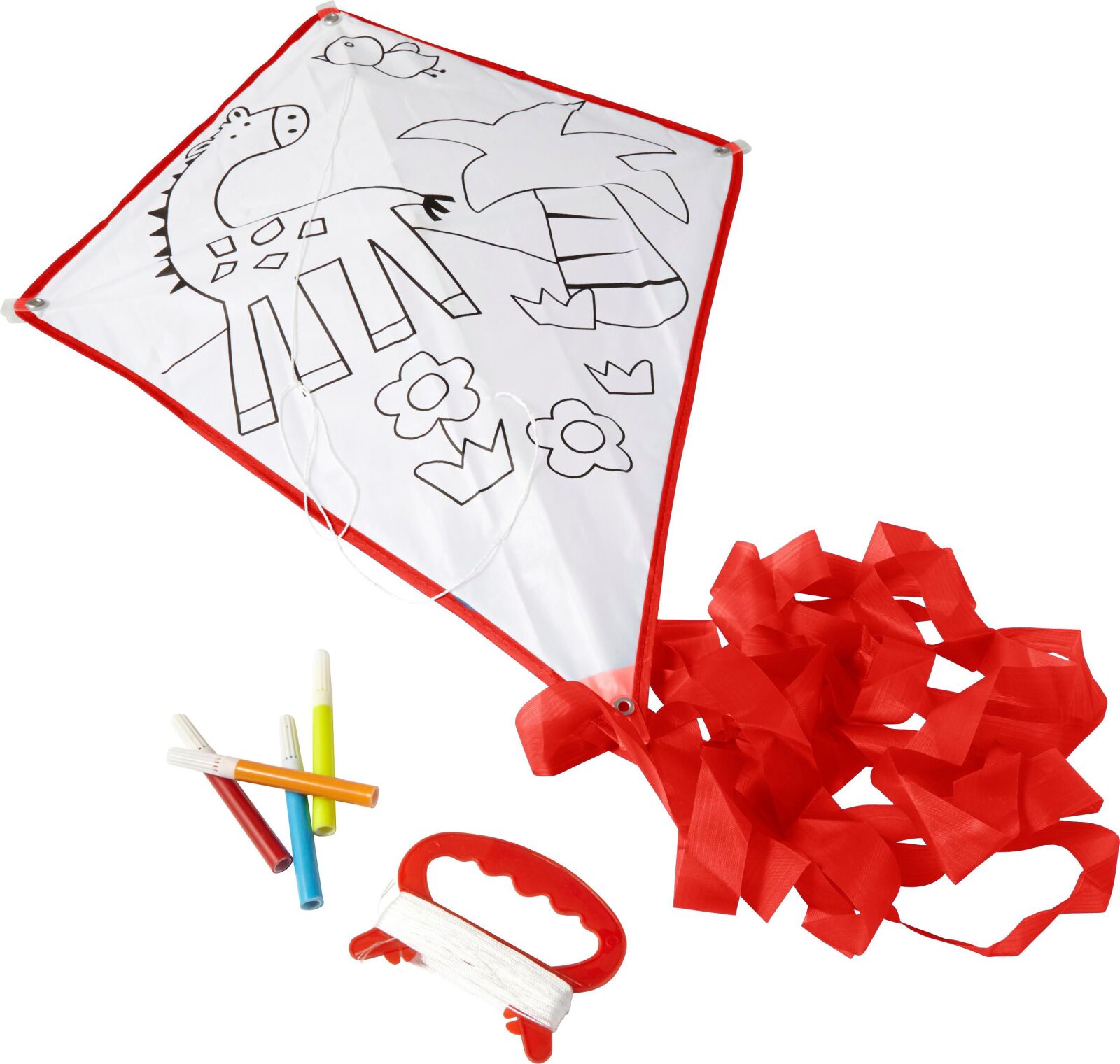 Aquilone da colorare in poliestere Lina