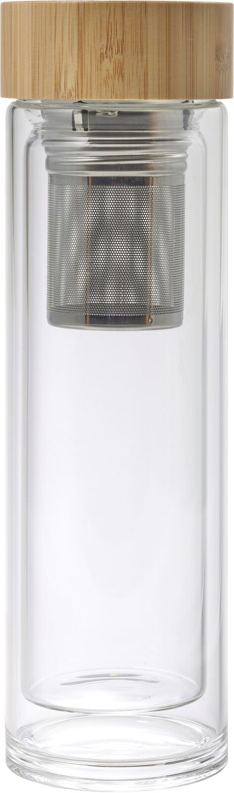 Thermos in vetro a doppia parete, capacit&agrave; 420 ml Vicente