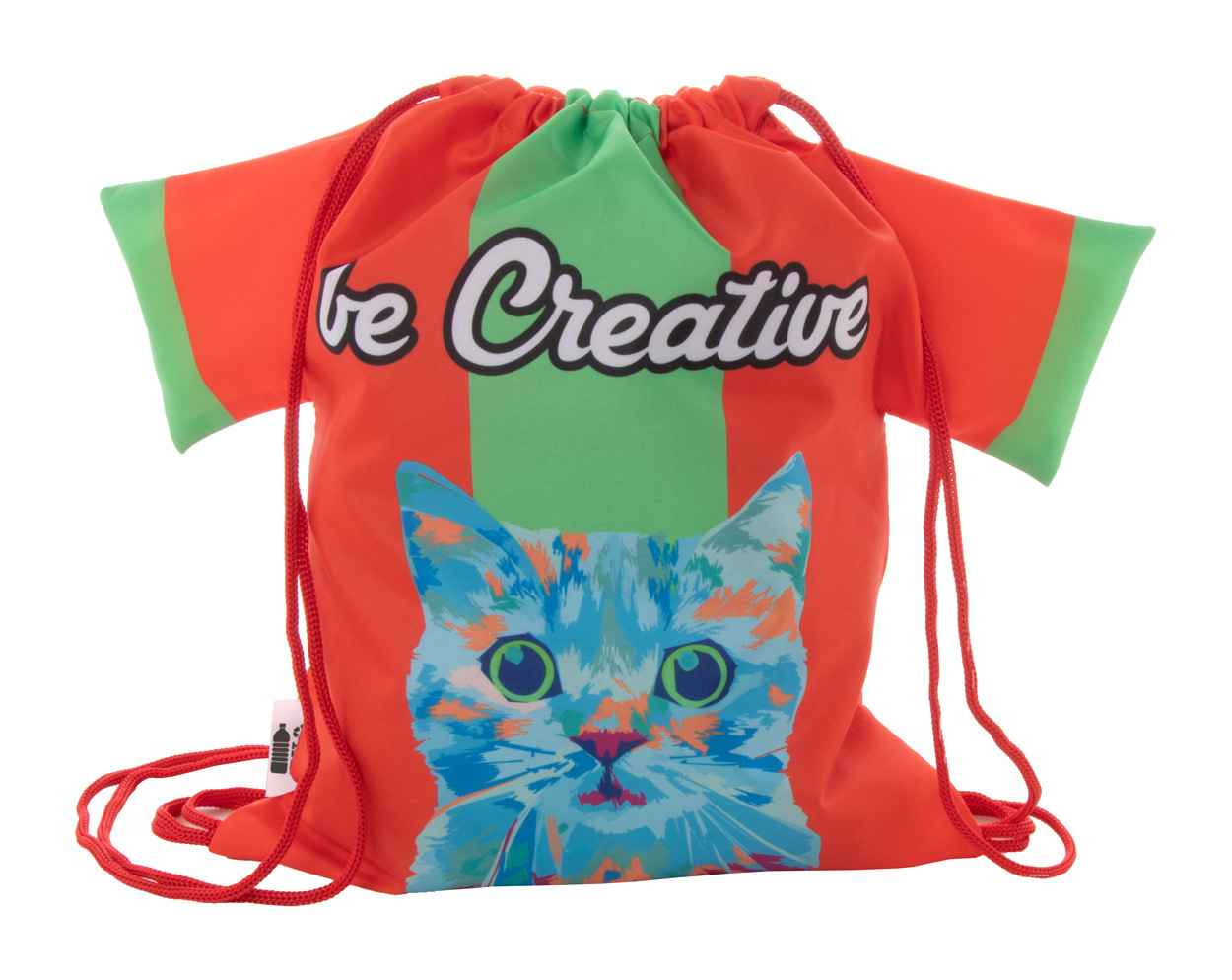 CreaDraw T Kids RPET. Sacca personalizzabile per bambini con coulisse - AP716553