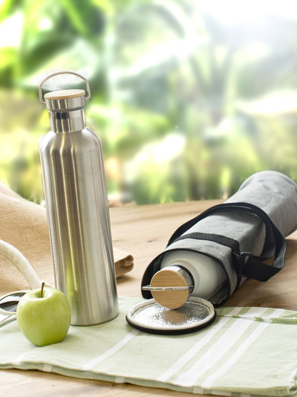 Borsa termica per bottiglie in poliestere rPET 300 D Gael