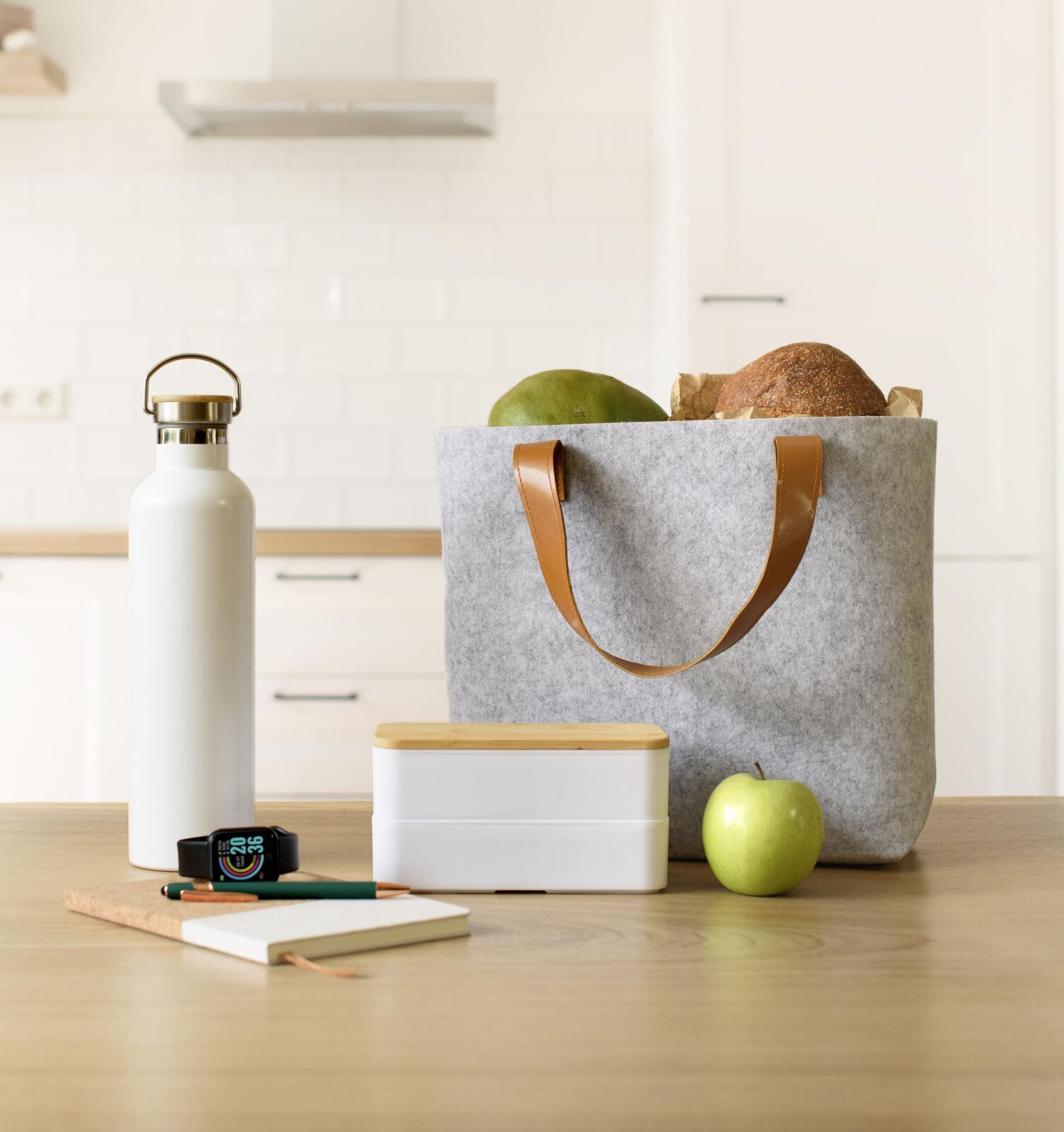 Shopping bag in feltro rPET Hunter