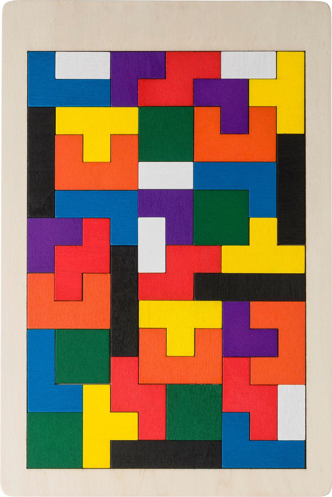 Gioco puzzle in legno 40 pezzi Skyla