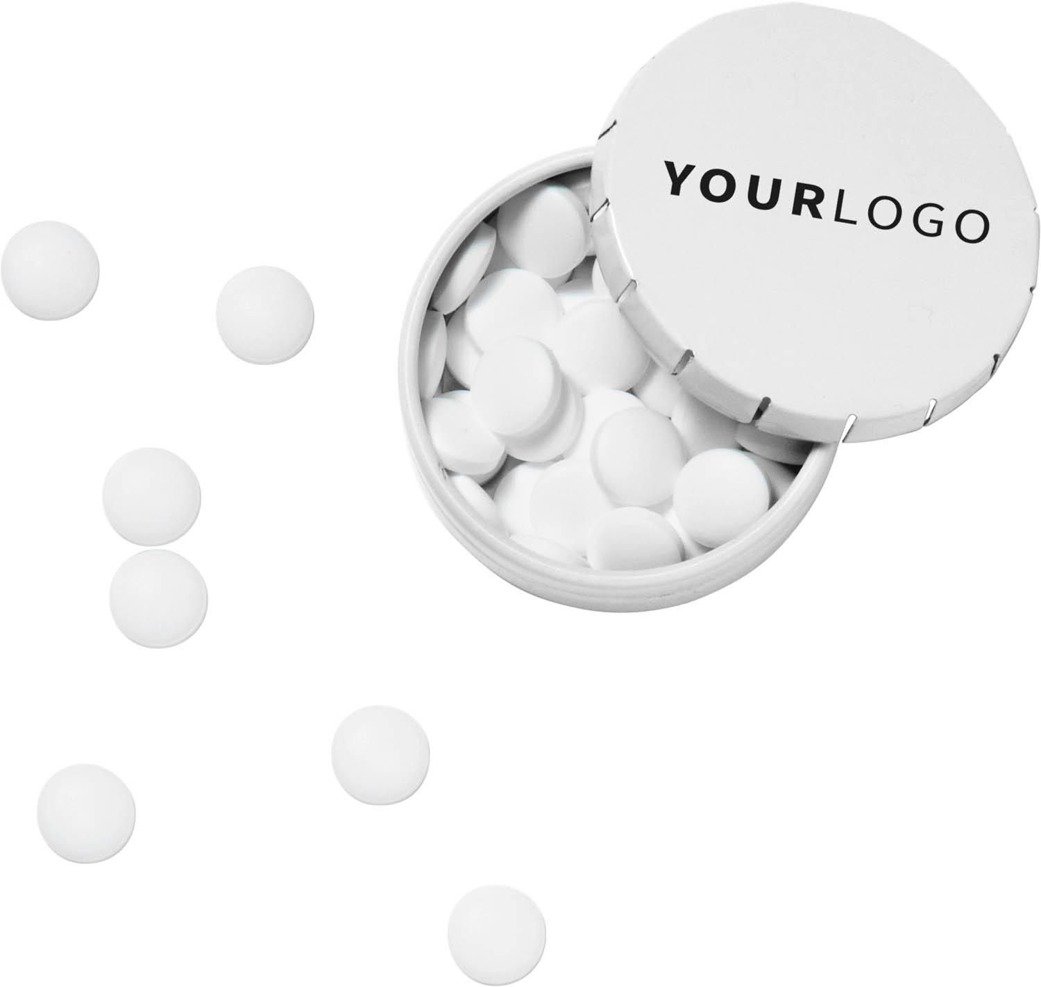 Mentine tascabili, custodia in latta Anika