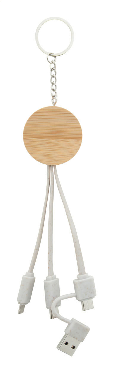 Mugory. portachiavi con cavi di ricarica USB - AP864040