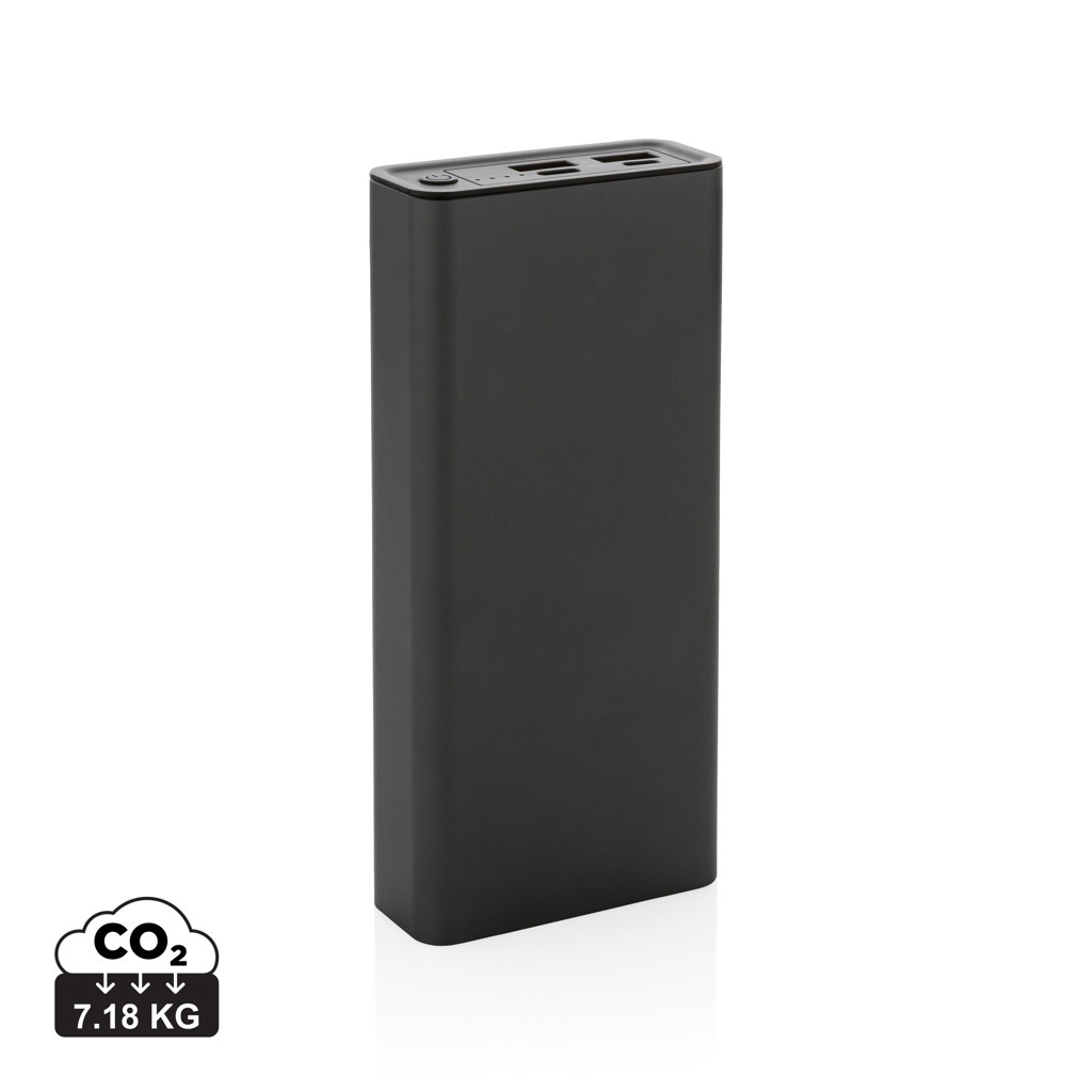 Powerbank in alluminio RCS da 20.000 mAh Terra - P322.63