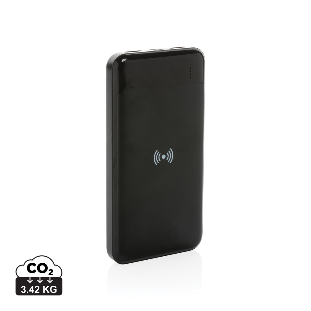 Powerbank wireless in plastica riciclata RCS - P322.67