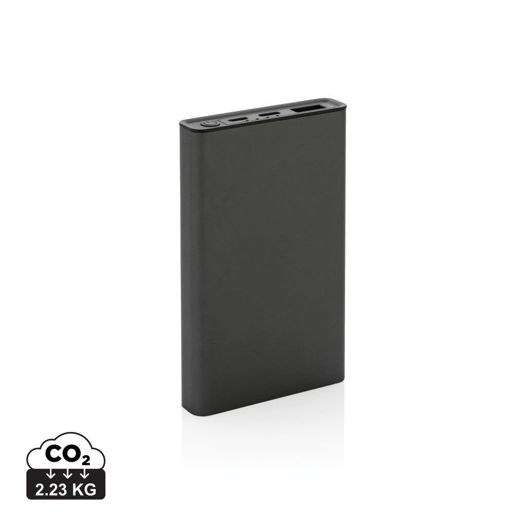 Powerbank Terra da 5000 mAh in alluminio riciclato - P322.68