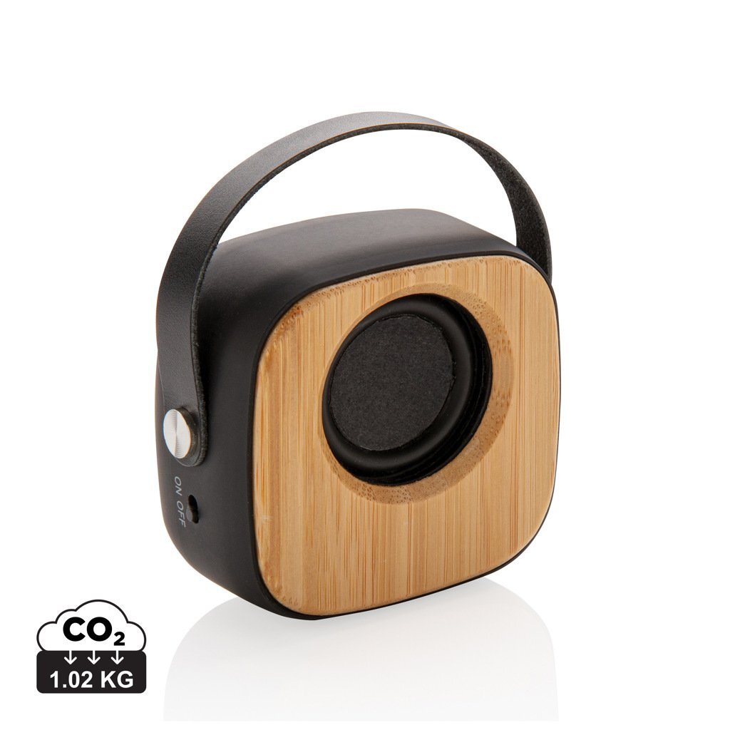 Speaker wireless 3W Fashion in bamb&ugrave; - P328.58