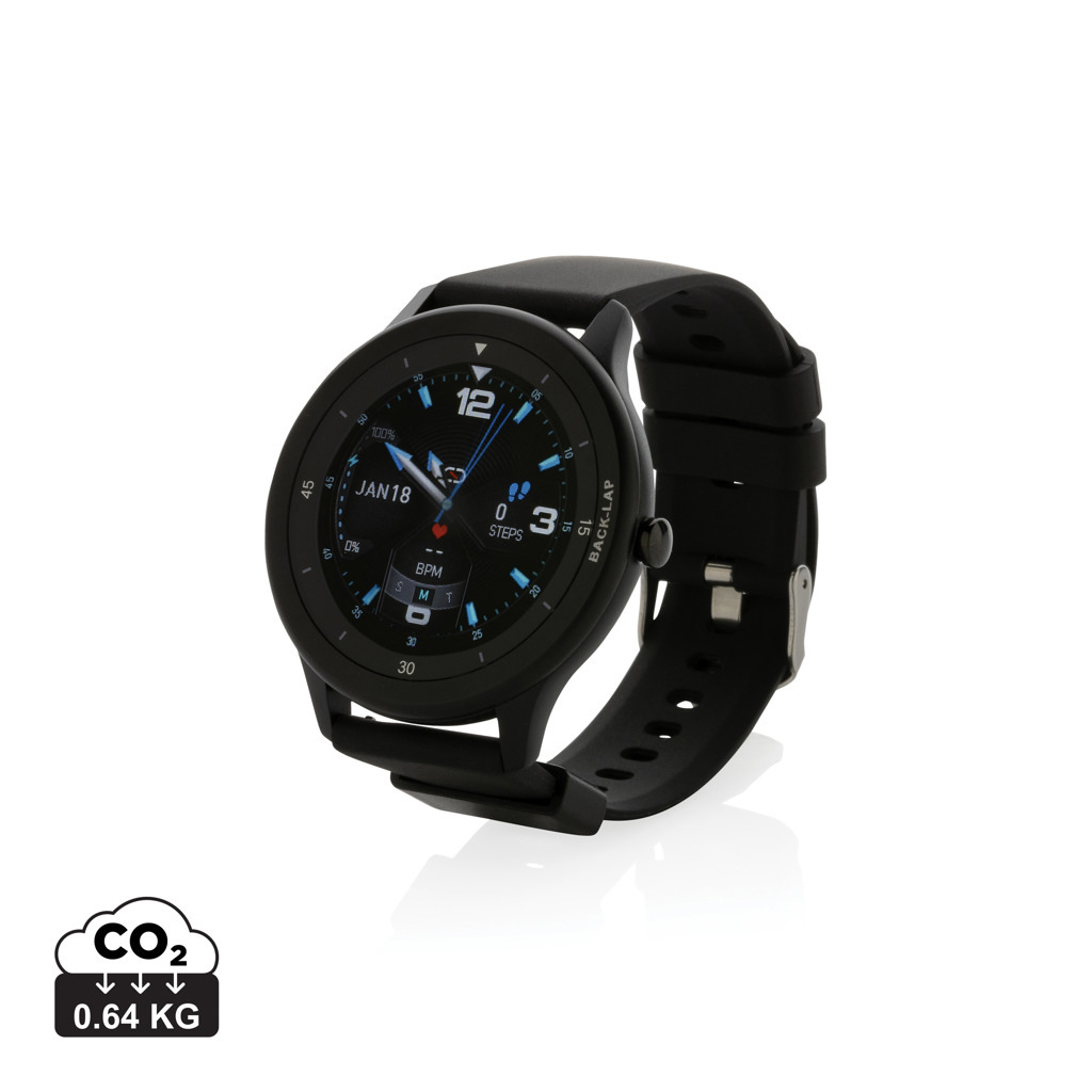 Smart watch in TPU riciclato Swiss Peak - P330.85