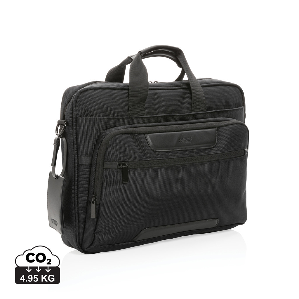 Borsa PC 15.6" Swiss Peak Voyager in RPET AWARE&trade; - P732.10