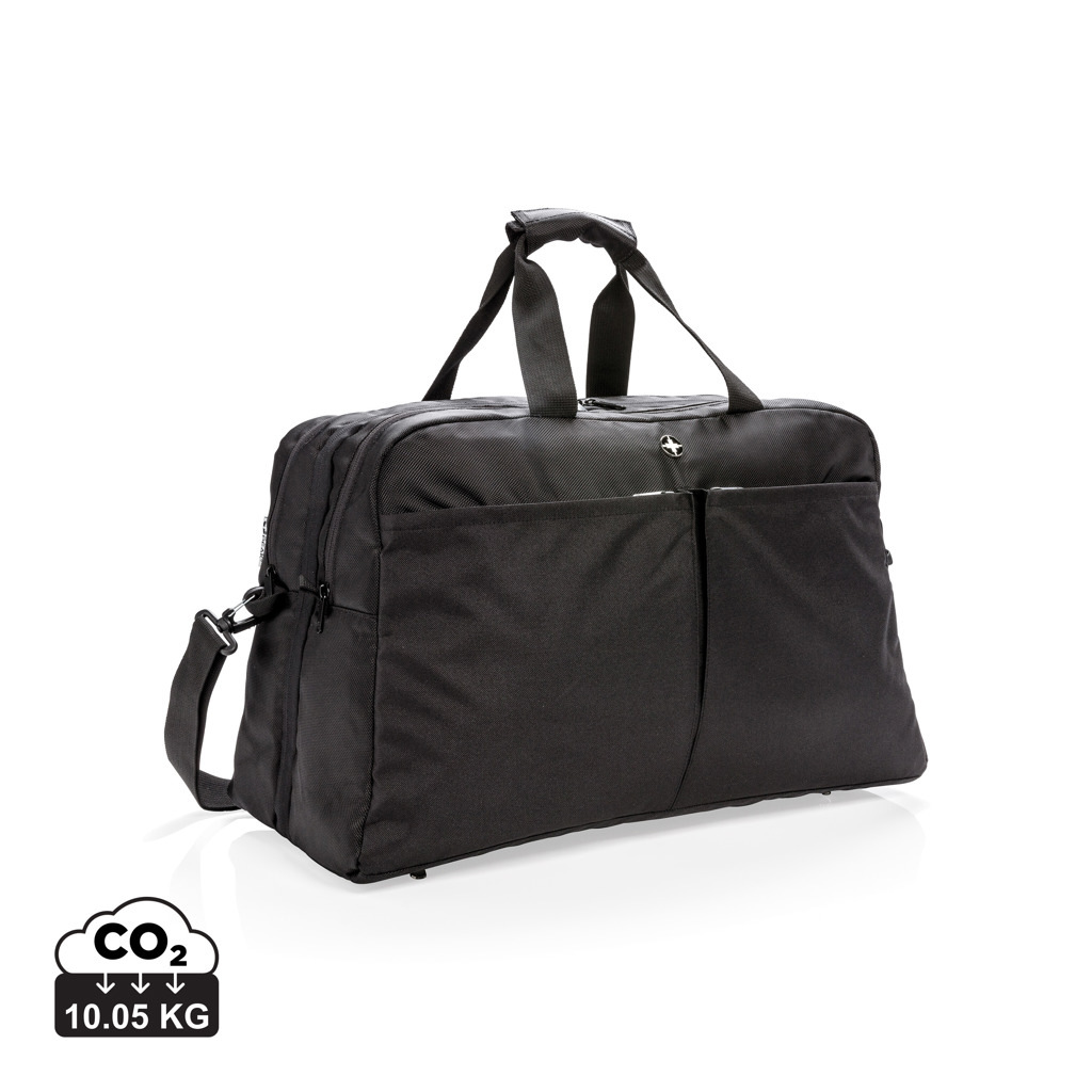 Borsa RFID Swiss Peak con apertura a valigia - P762.27