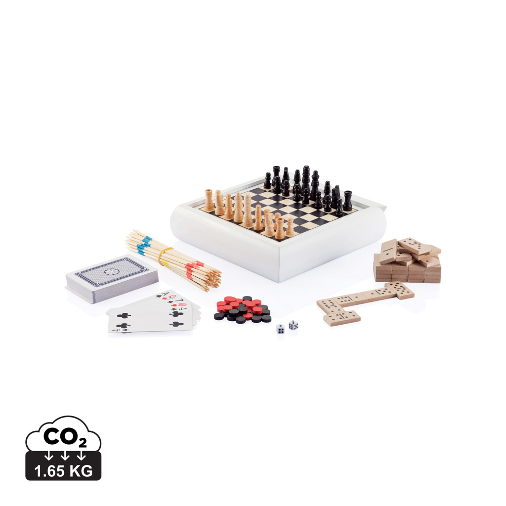 Set giochi 5 in 1 in legno - P940.25