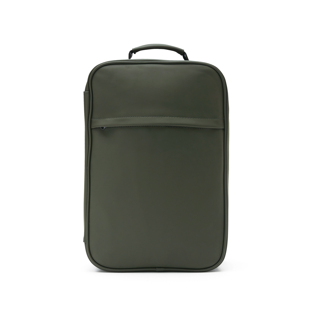 Zaino Inter Ufficiale In Nylon E PVC - Borsa Da Viaggio Con Cinghia Trolley E Logo
