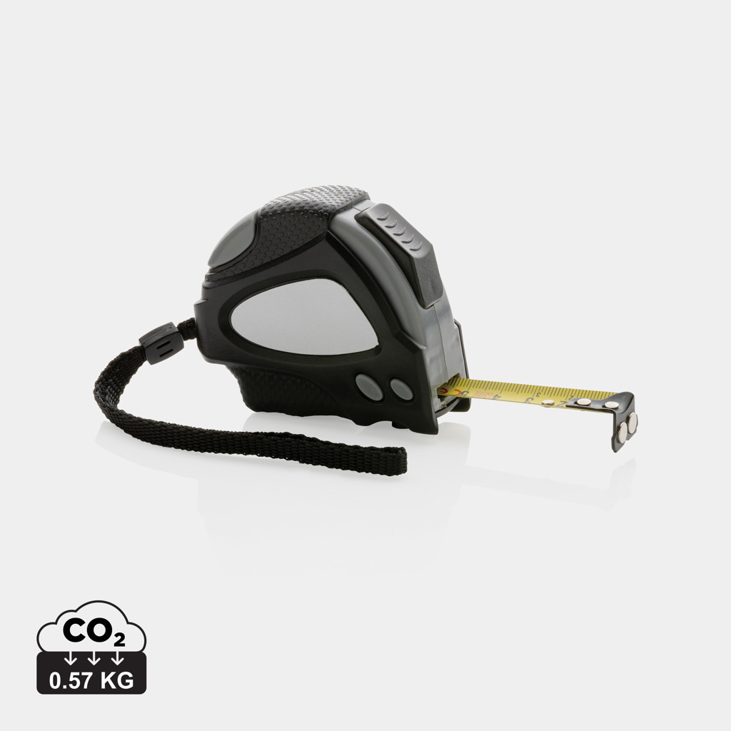 Flessometro autobloccante 3m/16mm in plastica riciclata RCS - P112.16