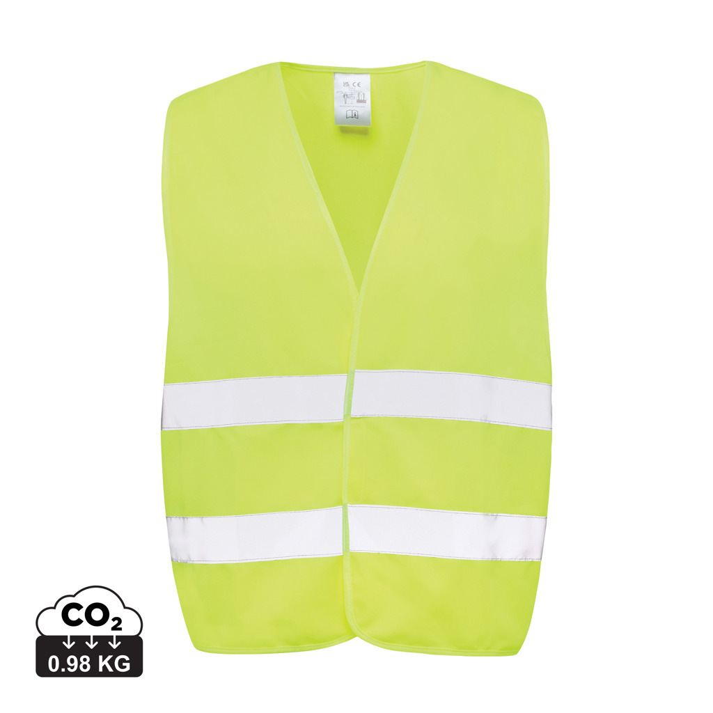 Gilet di sicurezza in PET riciclato GRS - P239.77