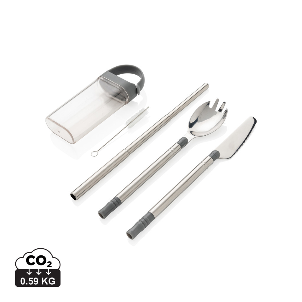 XD Design | Set di posate riutilizzabile e tascabili on-the-go - P269.54