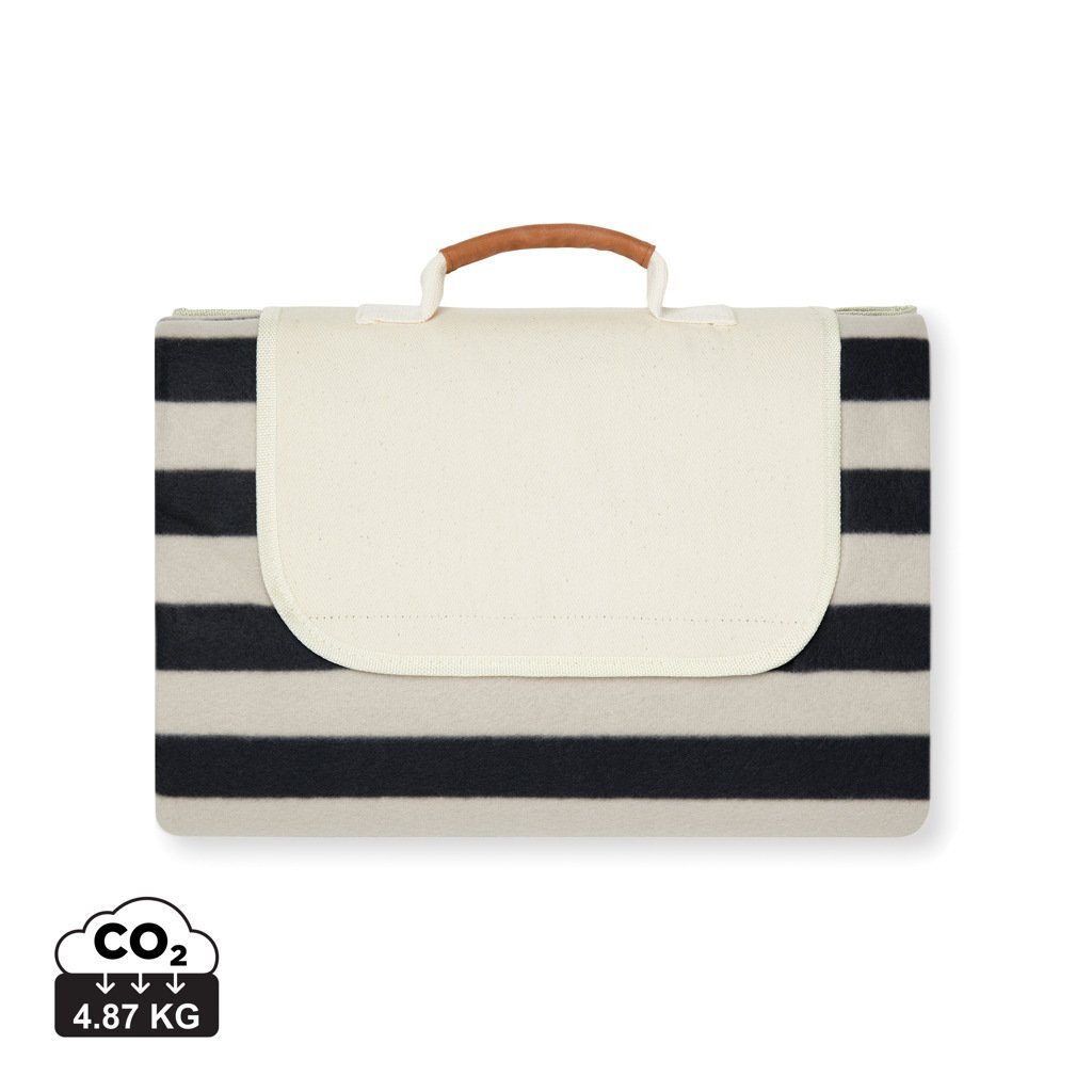 Coperta picnic grande VINGA Alba in rPET GRS - V459000