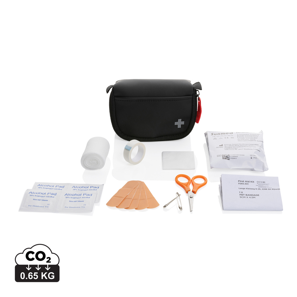 Kit pronto soccorso postalizzabile in PU riciclato RCS - P265.40