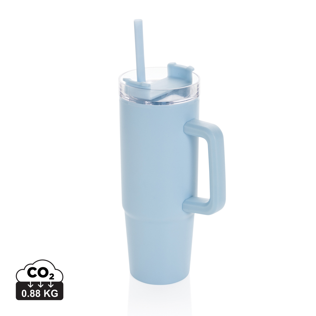 Tazza con manico Tana in plastica riciclata RCS 750ML - P437.10