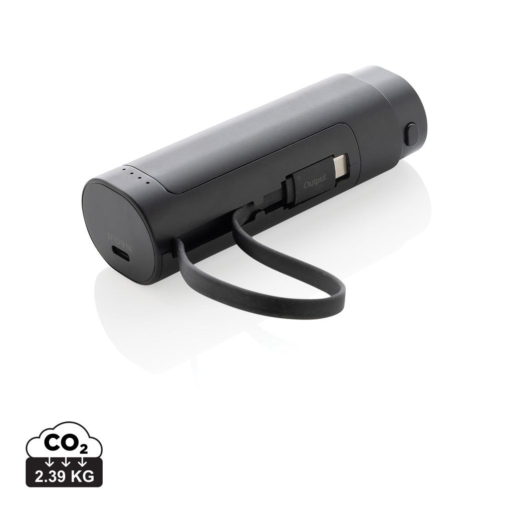 Powerbank da 5000 mAh CycleCell con batteria rimovibile - P322.53