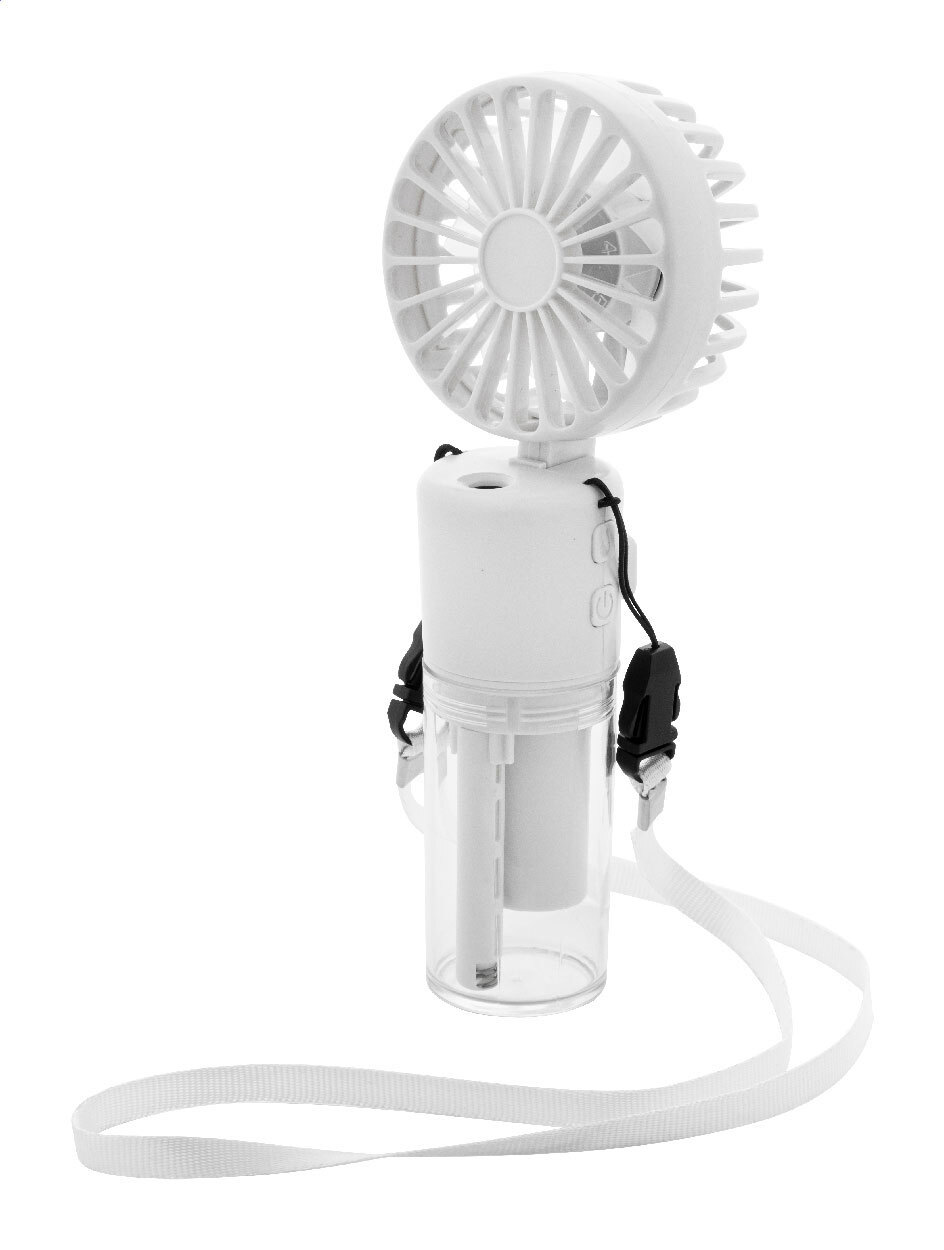 Misty. Ventilatore ricaricabile con nebulizzatore  - AP864089