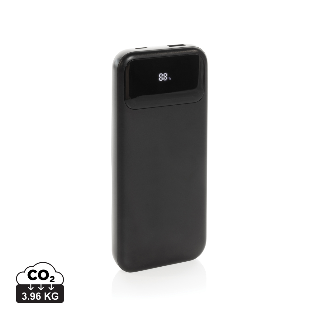 Powerbank 10.000 mAh Turbopack cavi integrati in rABS RCS - P322.58