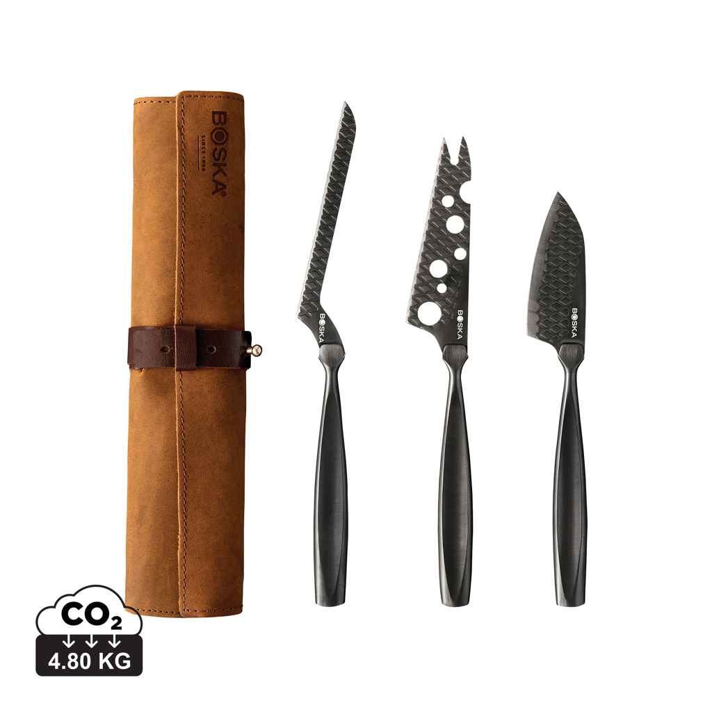 Set di coltelli da formaggio BOSKA Monaco+ Black - RB3070