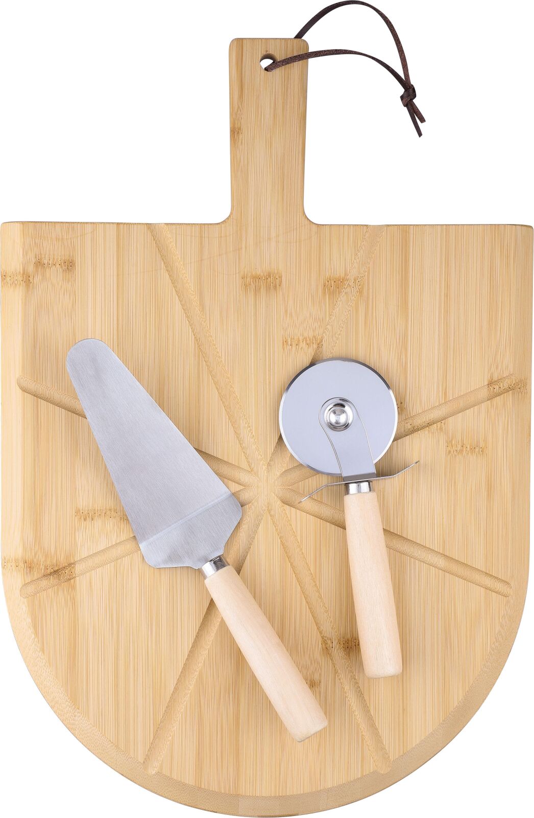 Tagliere per pizza in bamb&ugrave; Vale