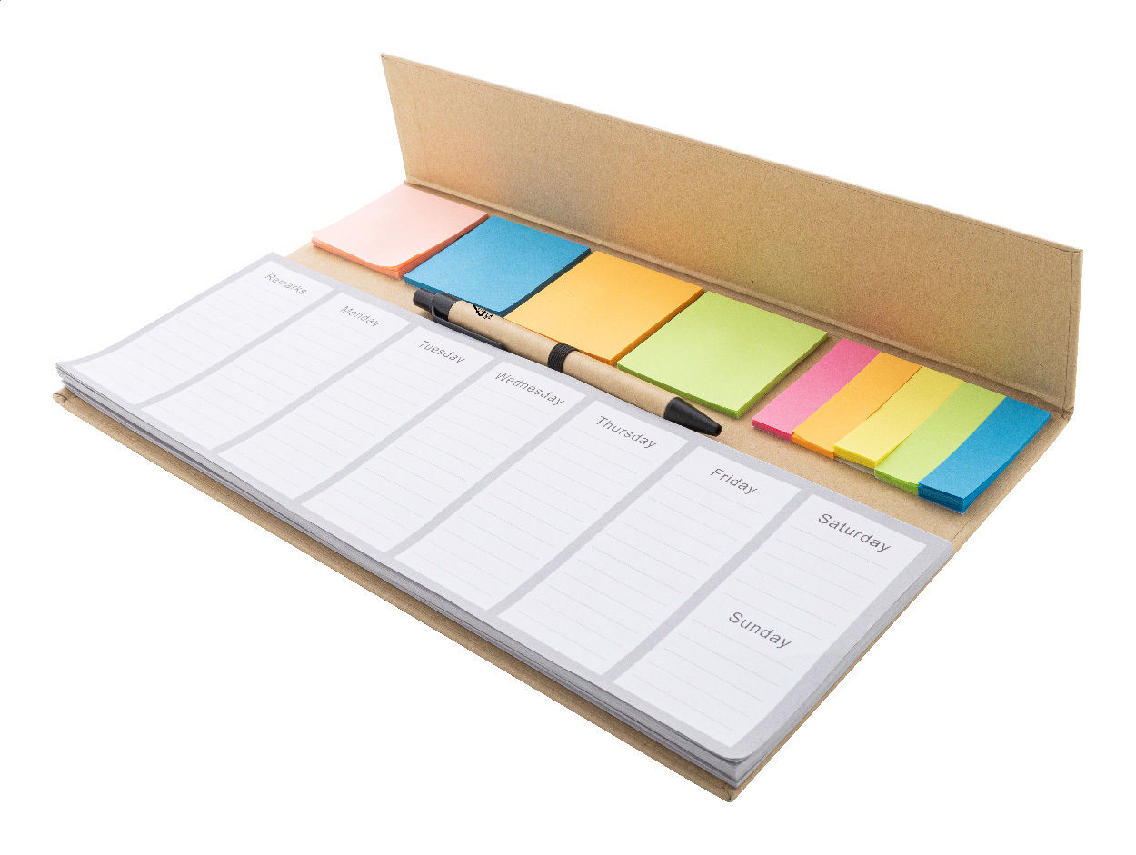 Weeknot. Planner settimanale da scrivania - AP800166